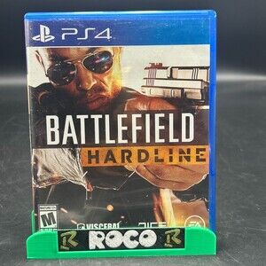 Battlefield Hardline PS4 (Sony PlayStation 4, 2015) No Manual